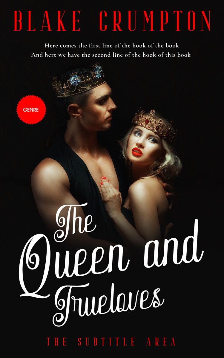 2D view of Cod Gray #11826 - Premade Erotica Book Cover