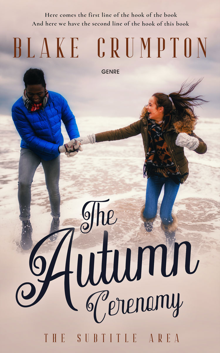 2D view of Wafer #11840 - Premade Romance Book Cover