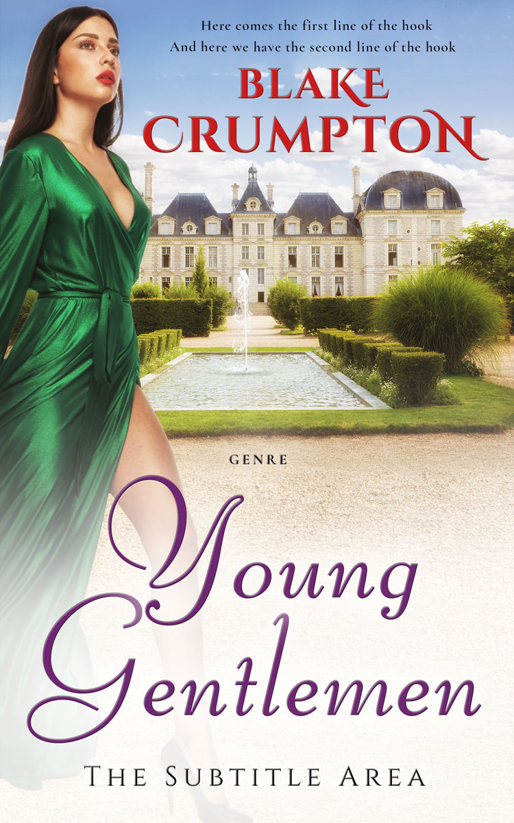 2D view of Cabbage Pont #11847 - Premade Romance Book Cover