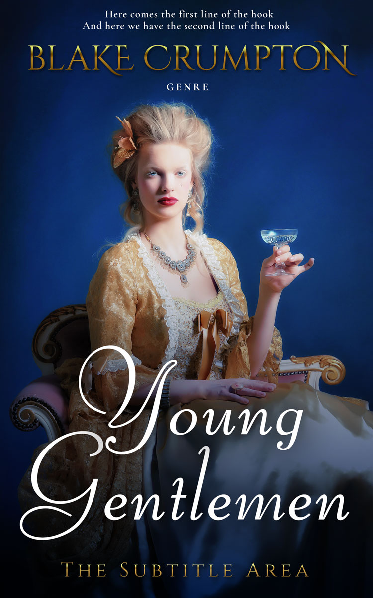 2D view of Big Stone #11850 - Premade Romance Book Cover