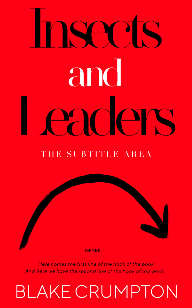 2D view of Red #11855 - Premade Self-Improvement & Self-Help Book Cover