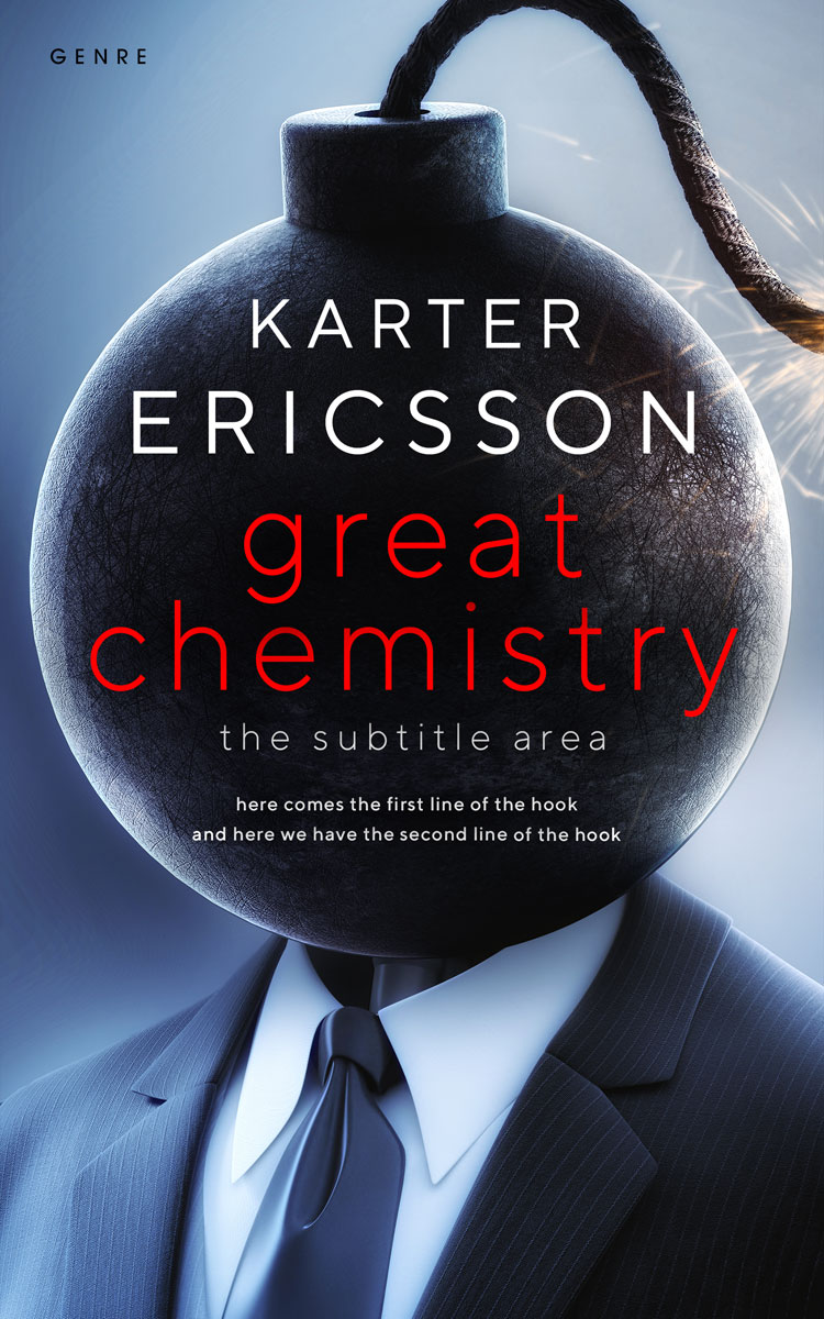 2D view of Gray Suit #11893 - Premade Self-Improvement & Self-Help Book Cover