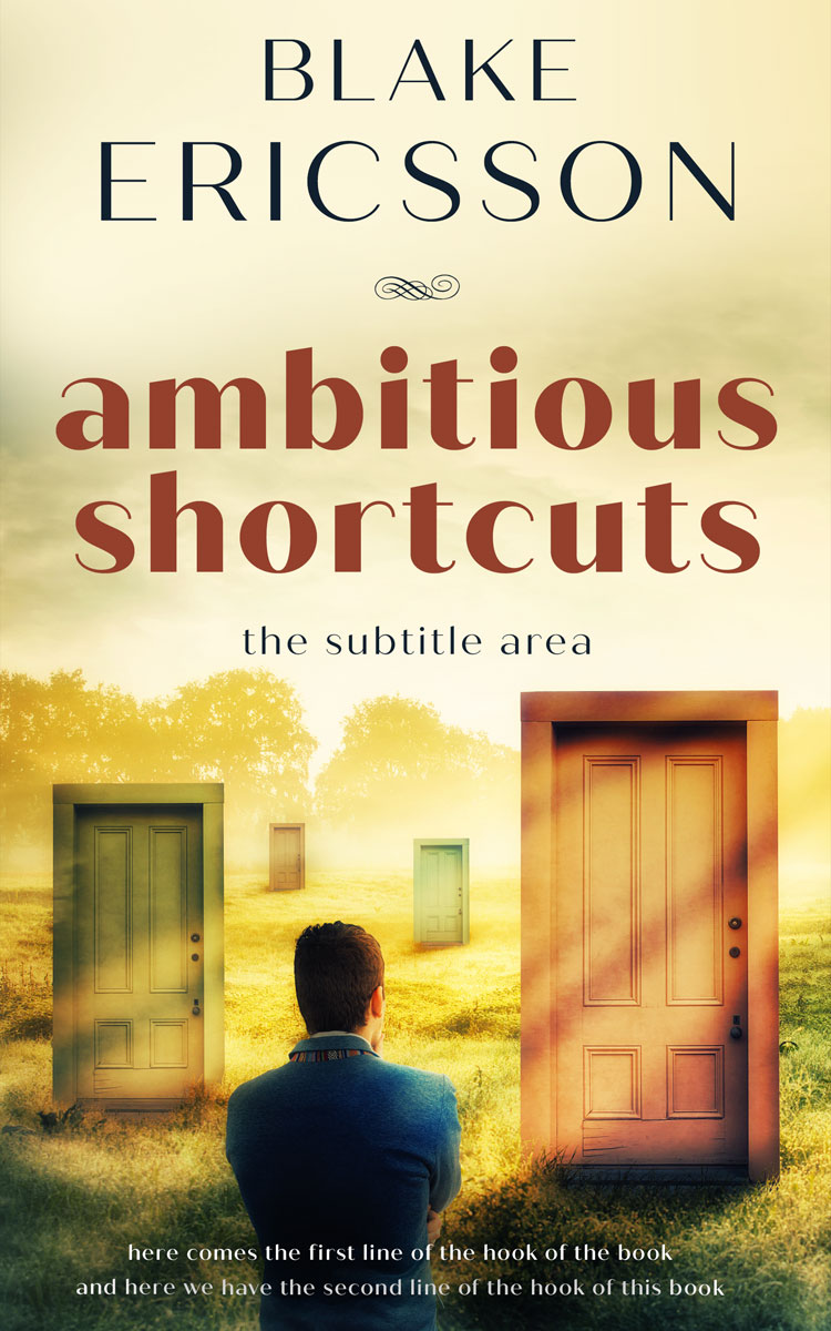 2D view of Heavy Metal #11896 - Premade Self-Improvement & Self-Help Book Cover