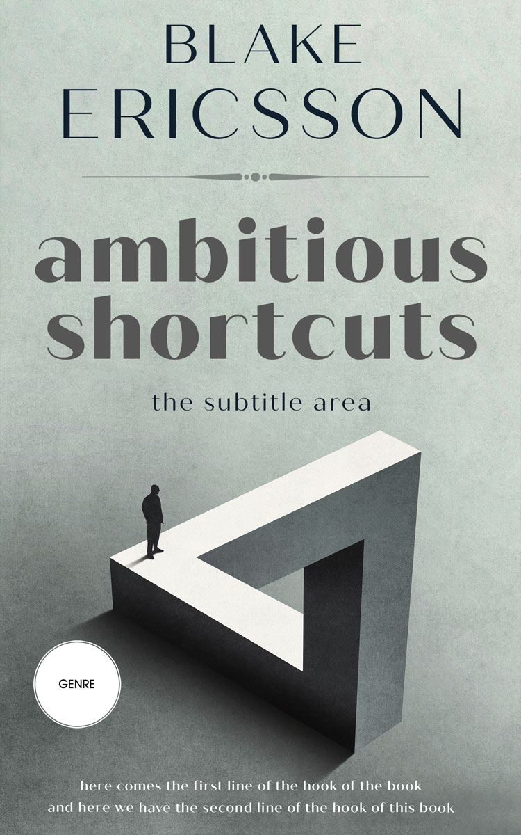 2D view of Pumice #11897 - Premade Self-Improvement & Self-Help Book Cover | BookCoverZone