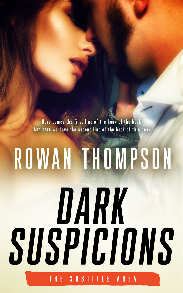 2D view of White Rock #11935 - Premade Erotica Book Cover