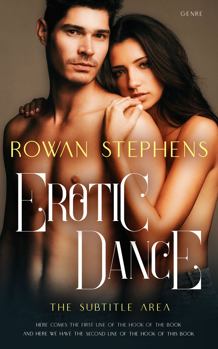 2D view of Zeus #11952 - Premade Erotica Book Cover