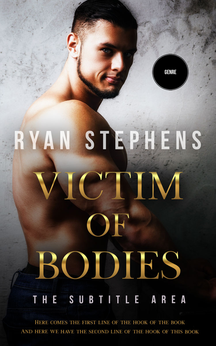 2D view of Swirl #11965 - Premade Erotica Book Cover