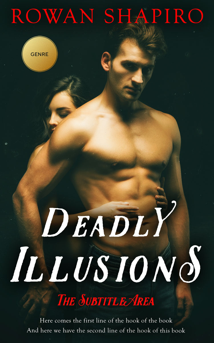 2D view of Whiskey #12009 - Premade Erotica Book Cover