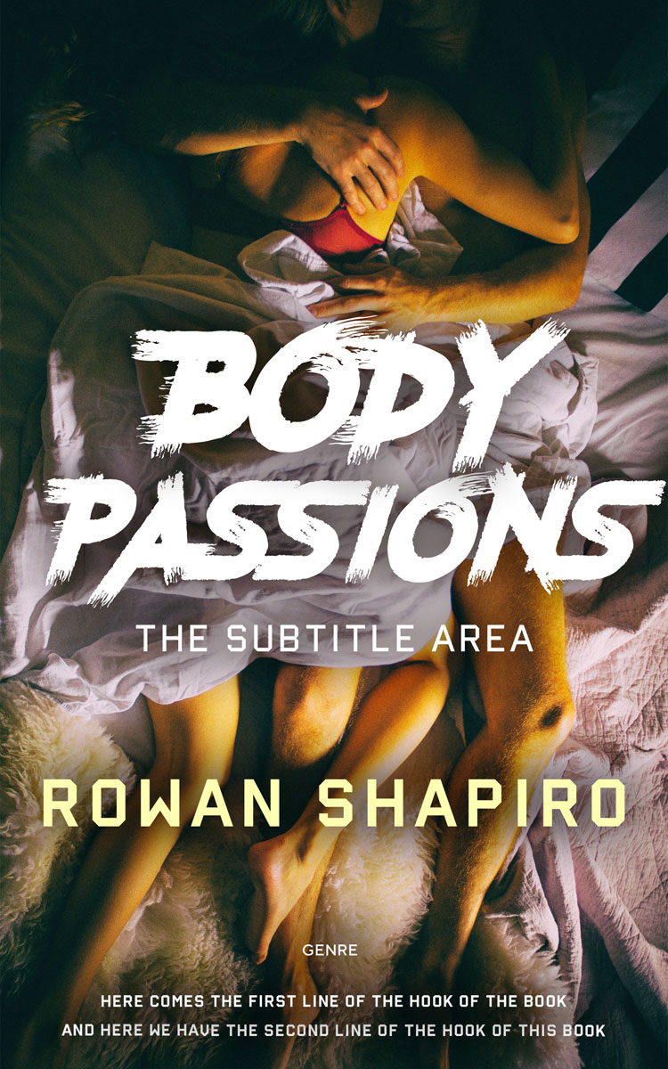 2D view of Premade Erotica Book Cover - Heavy Metal