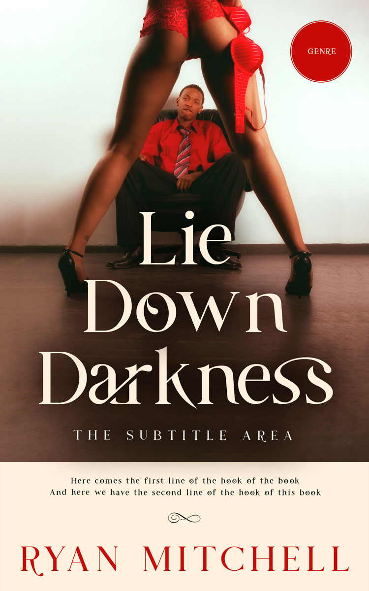 2D view of Ecru White #12070 - Premade Erotica Book Cover