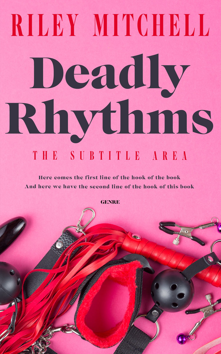 2D view of Persian Pink #12073 - Premade Erotica Book Cover