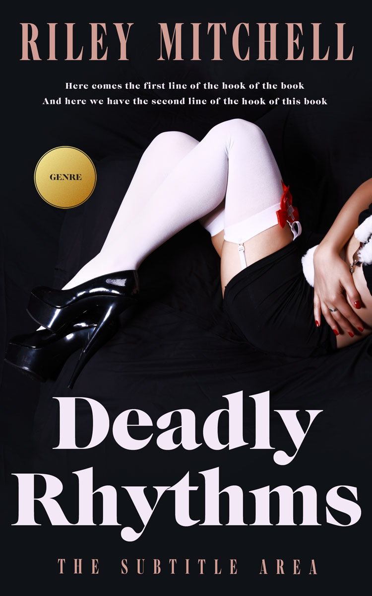 2D view of Wafer #12076 - Premade Erotica Book Cover