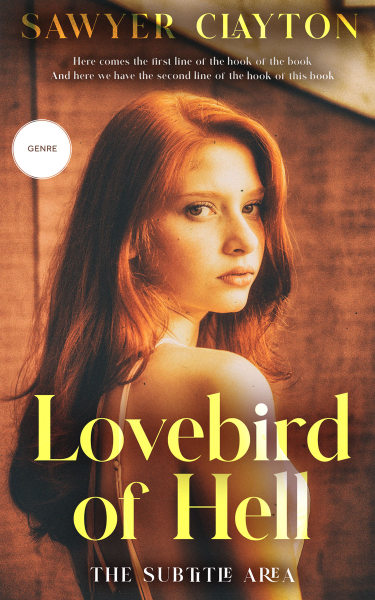 2D view of Premade Mystery & Thriller & Suspense Book Cover - Potters Clay