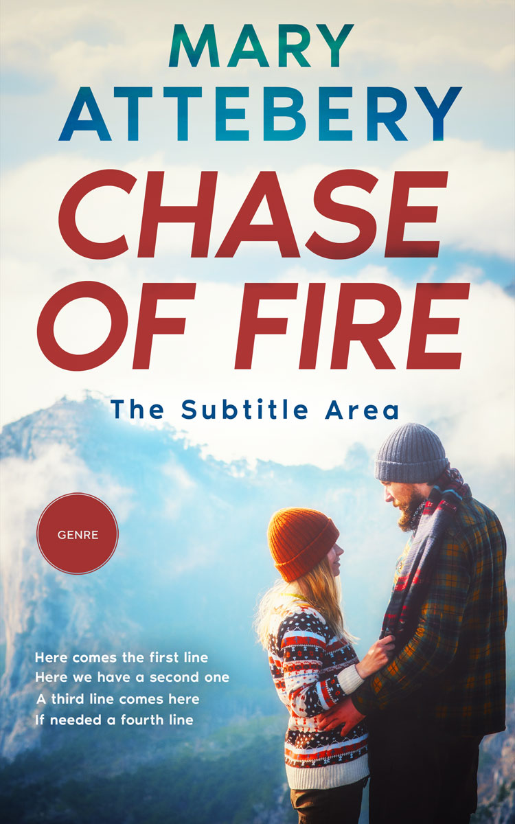 2D view of Rhino #12148 - Premade Romance Book Cover