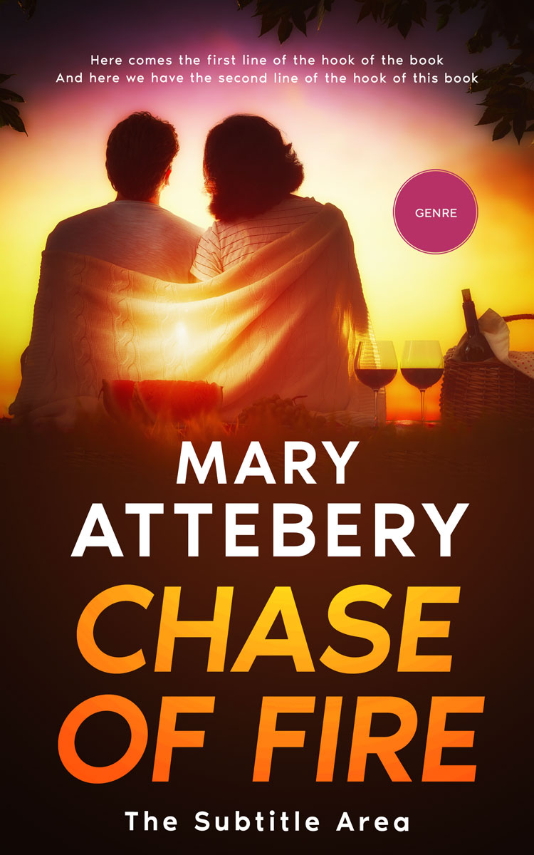 2D view of Premade Romance Book Cover - Porsche