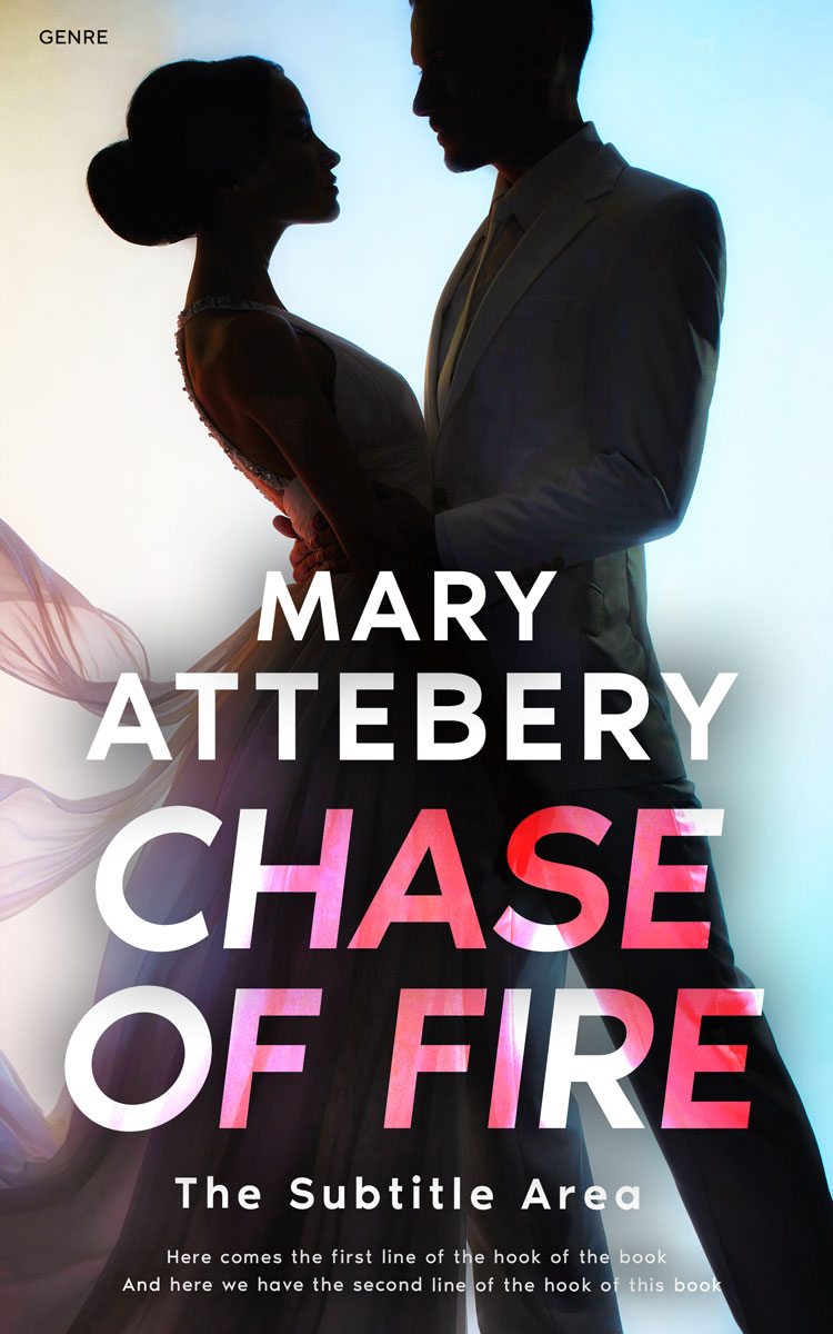 2D view of Thunder #12153 - Premade Romance Book Cover