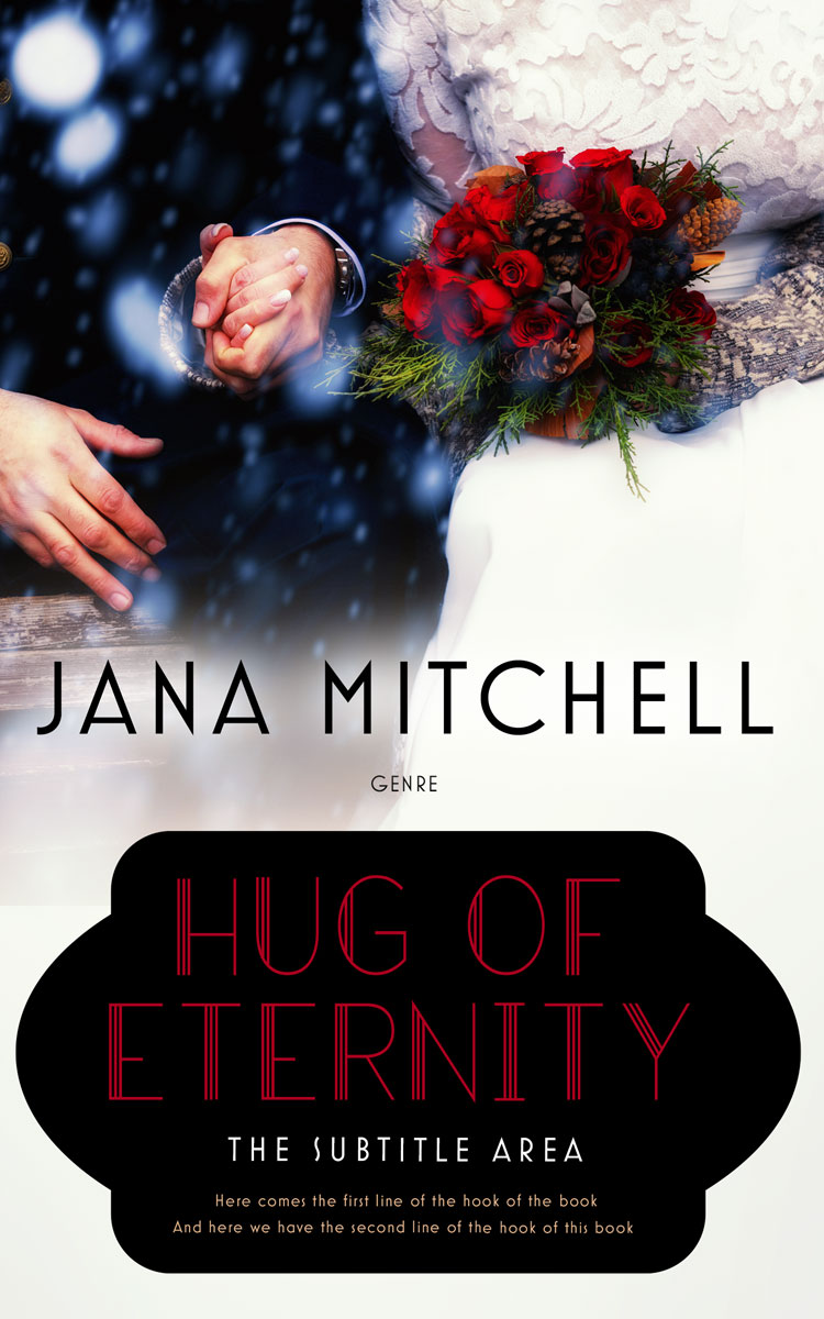 2D view of Thunder #12164 - Premade Romance Book Cover