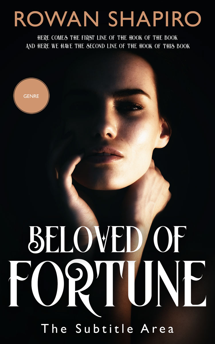 2D view of Premade Mystery & Thriller & Suspense Book Cover - Cameo