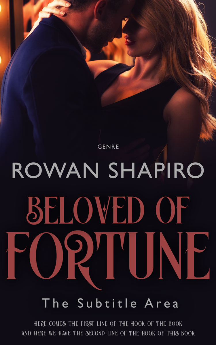 2D view of Premade Erotica Book Cover - Santa Fe