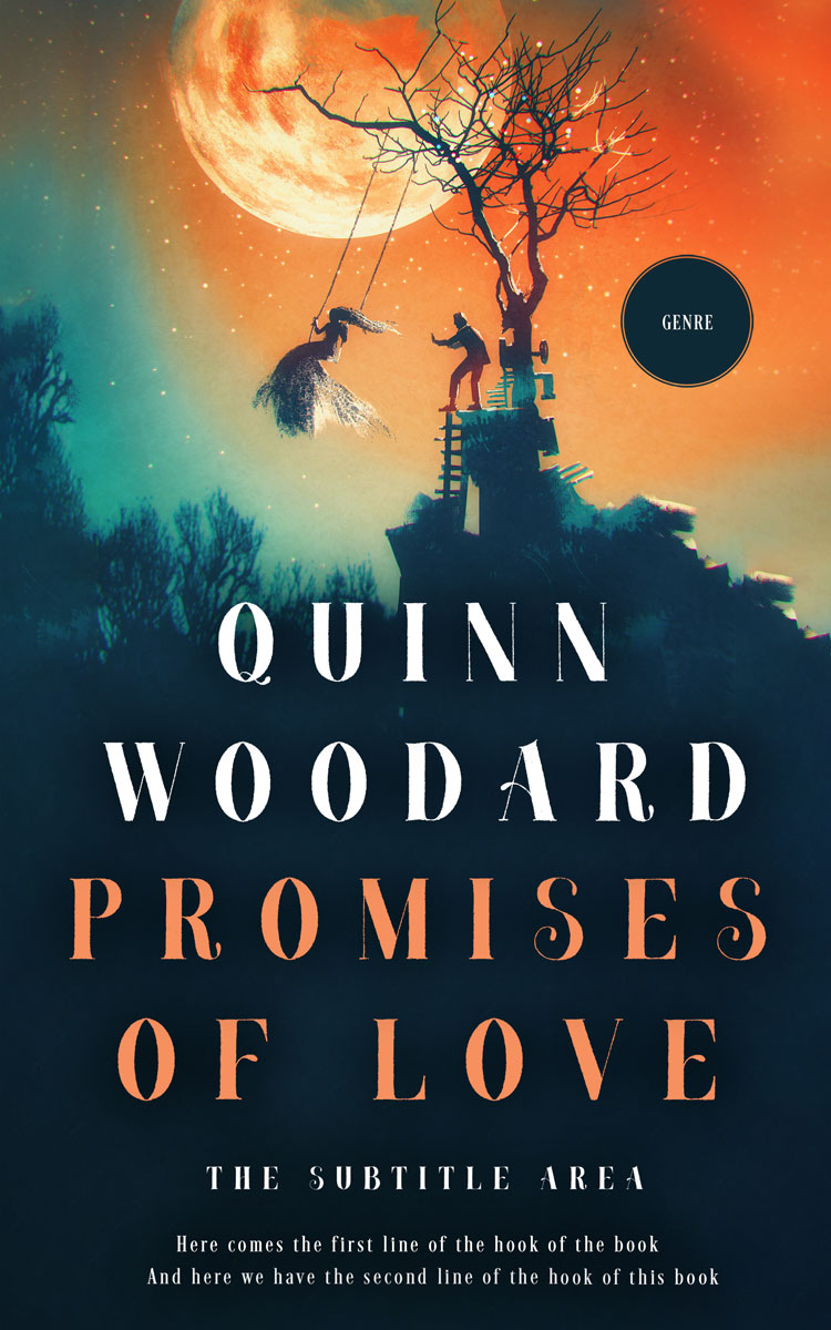 2D view of Big Stone #12199 - Premade Romance Book Cover