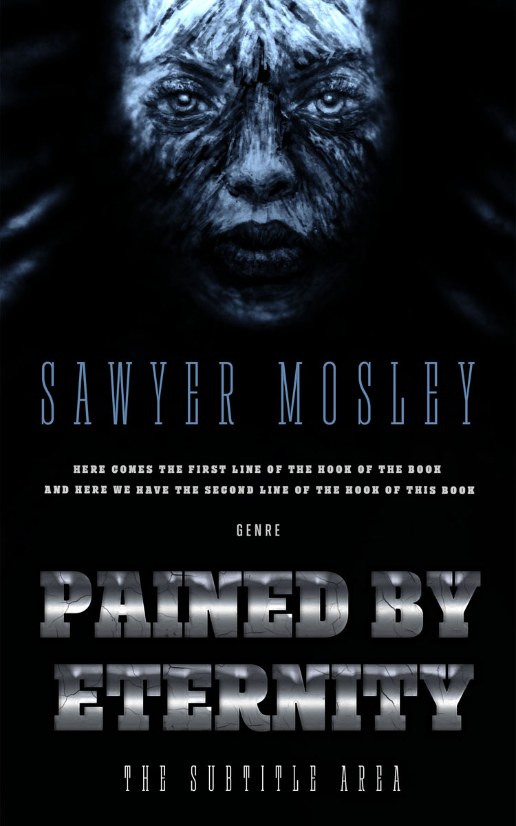 2D view of Premade Horror Book Cover - Bunker