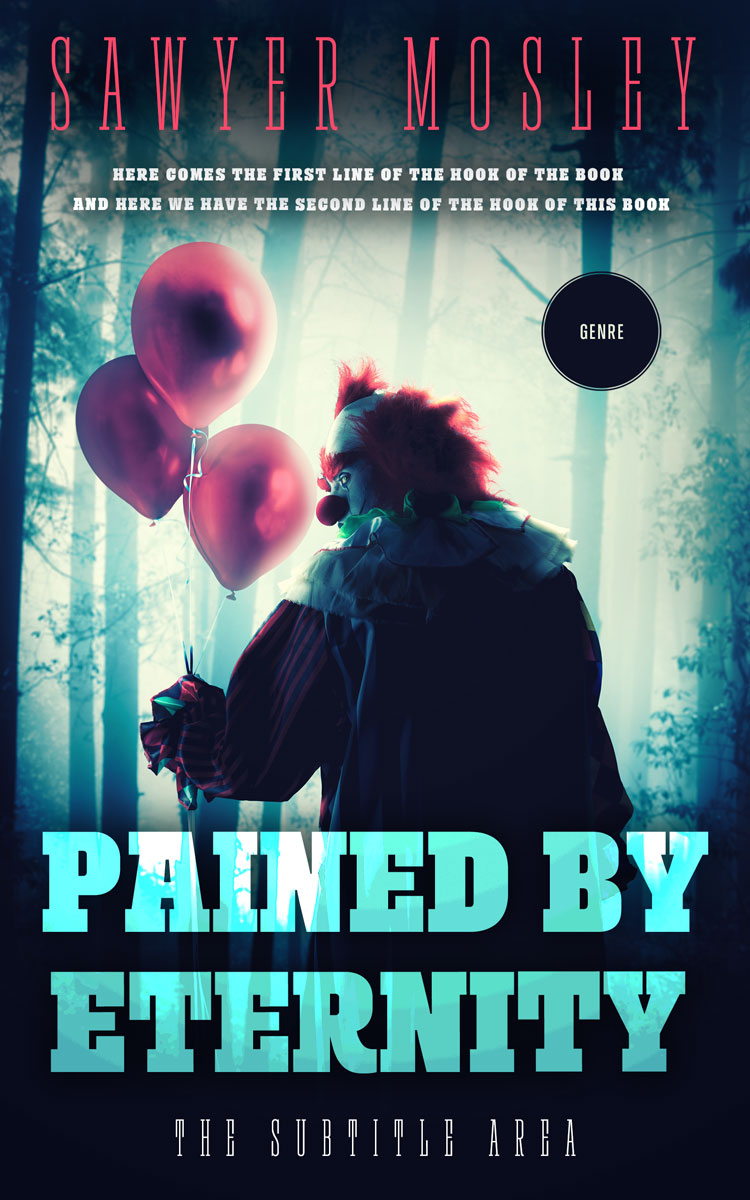 2D view of Swirl #12234 - Premade Mystery & Thriller & Suspense Book Cover | BookCoverZone