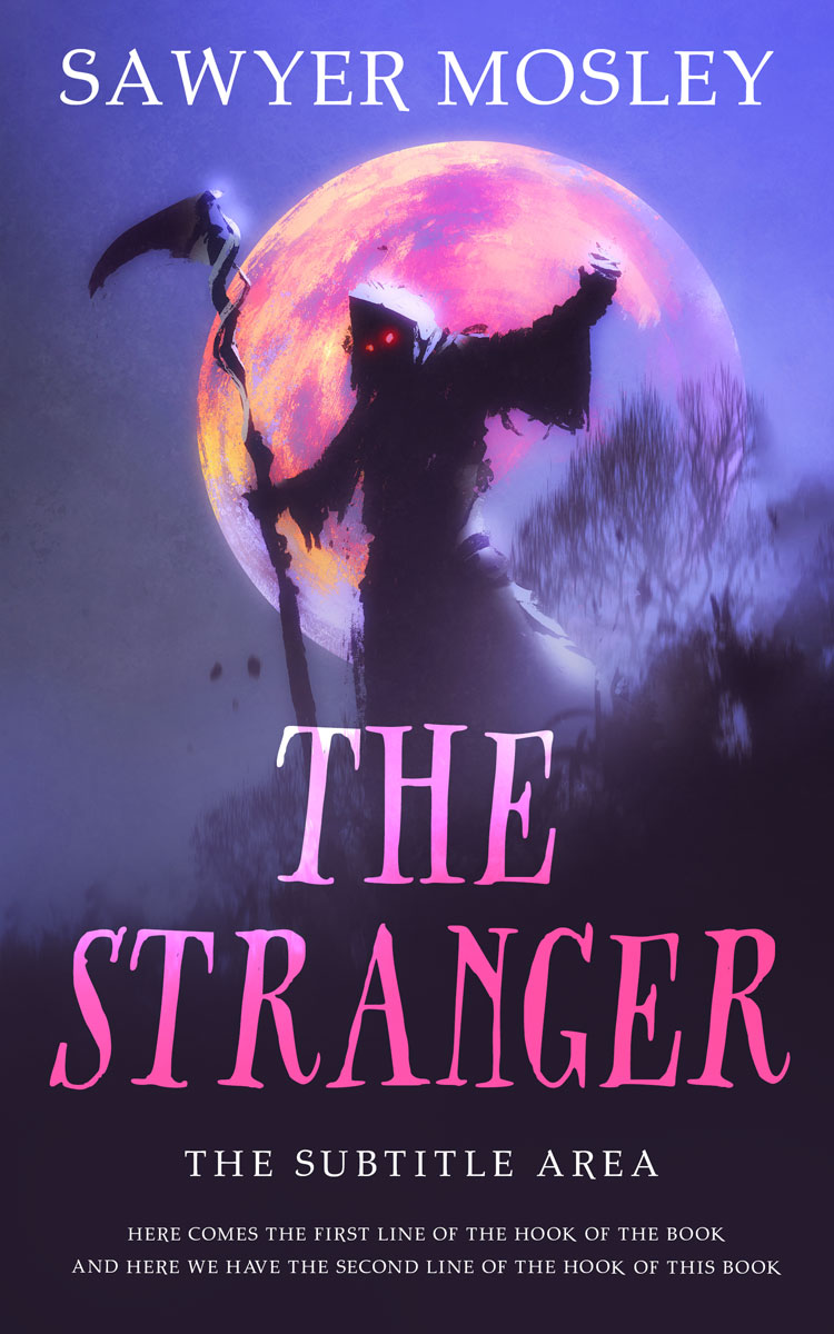 2D view of Martinique #12255 - Premade Horror Book Cover