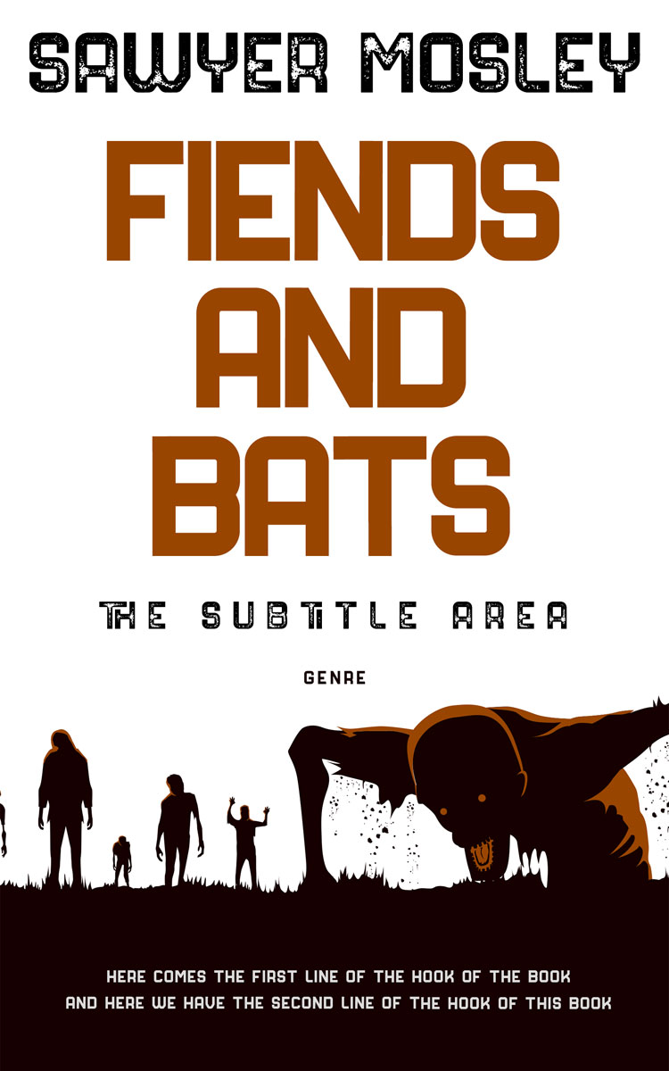 2D view of Asphalt #12261 - Premade Apocalyptica Book Cover