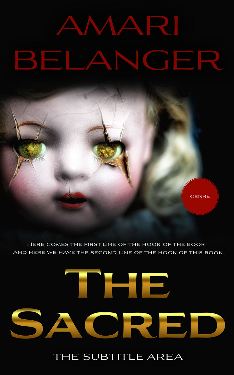 2D view of Indian Khaki #12274 - Premade Mystery & Thriller & Suspense Book Cover