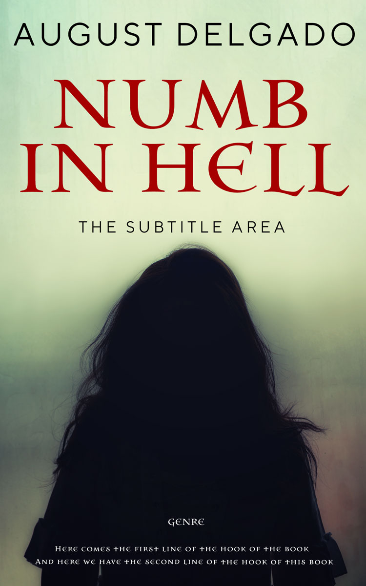 2D view of Vulcan #12283 - Premade Horror Book Cover