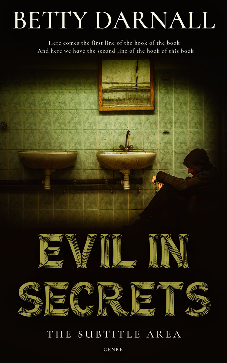 2D view of Green Smoke #12287 - Premade Mystery & Thriller & Suspense Book Cover