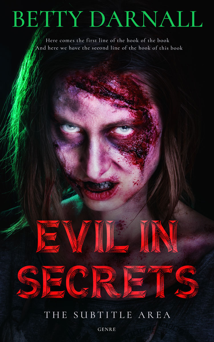 2D view of Cod Gray #12290 - Premade Apocalyptica Book Cover