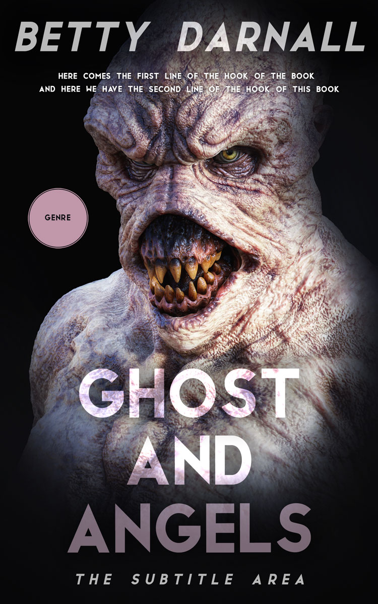 2D view of Cold Turkey #12299 - Premade Horror Book Cover