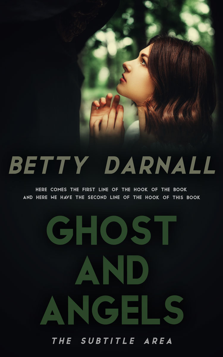 2D view of Premade Horror Book Cover - Woodsmoke