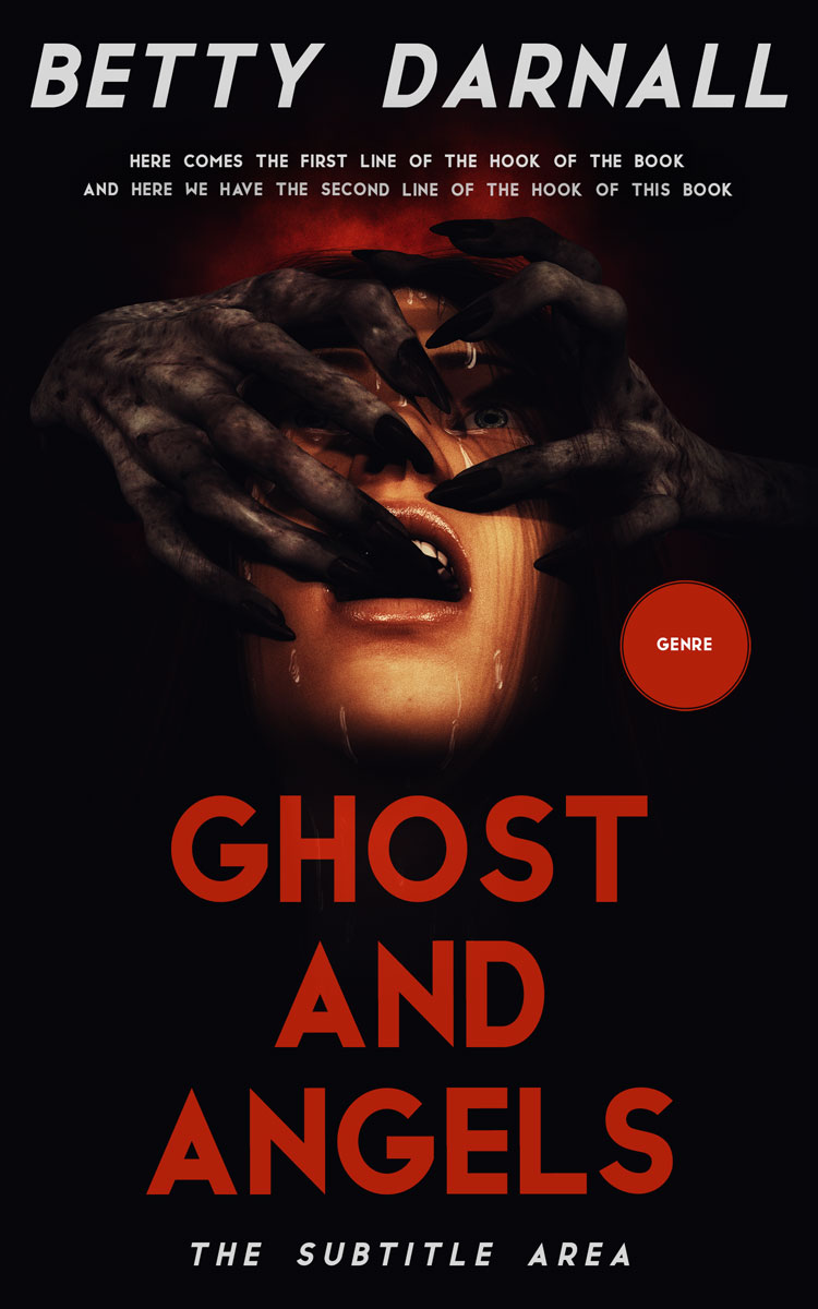 2D view of Crail #12305 - Premade Horror Book Cover