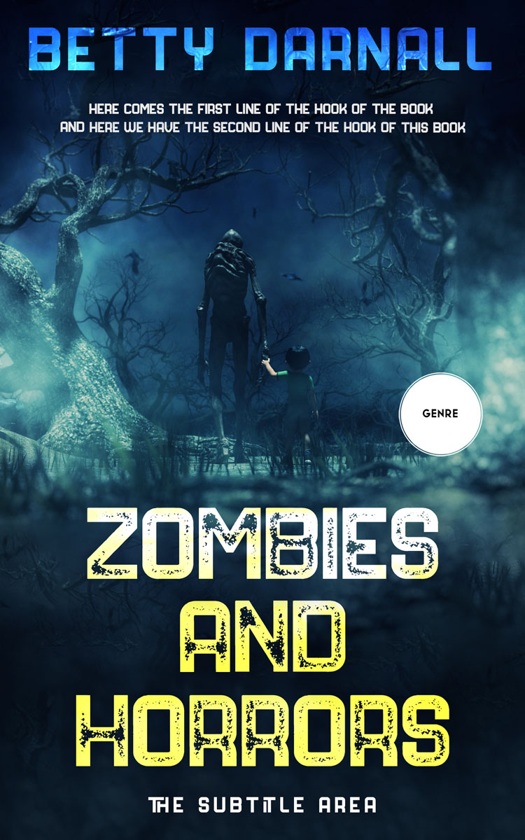 2D view of Firefly #12314 - Premade Horror Book Cover