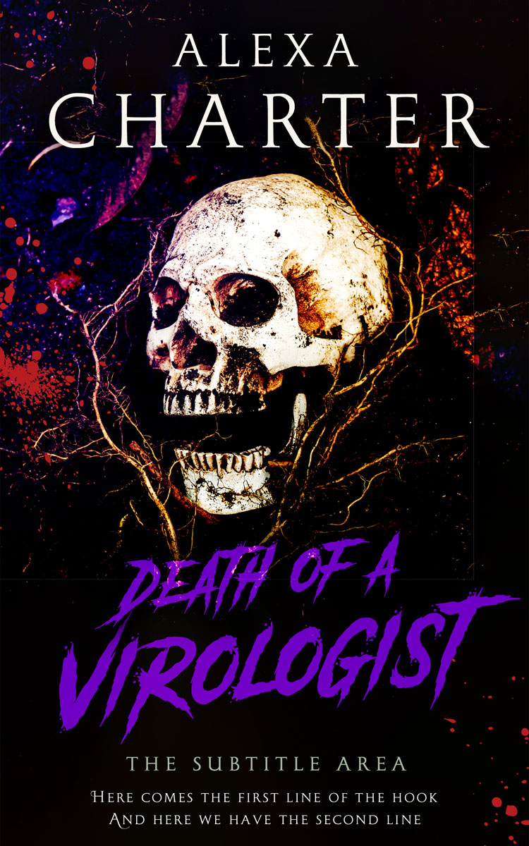 2D view of Cameo #12323 - Premade Mystery & Thriller & Suspense Book Cover