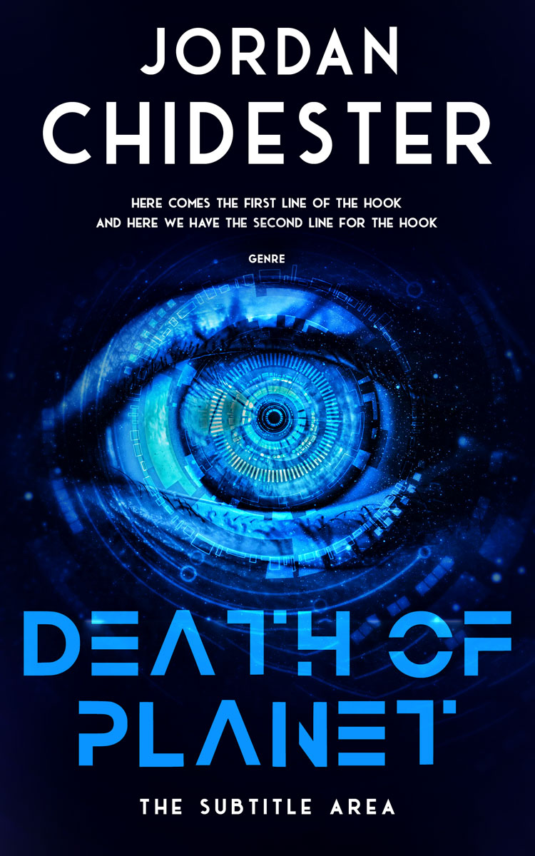 2D view of Black Pearl #12352 - Premade Science Fiction Book Cover