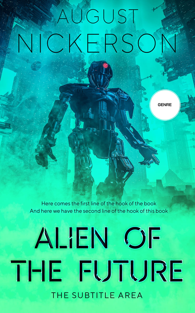 2D view of Java #12377 - Premade Apocalyptica Book Cover