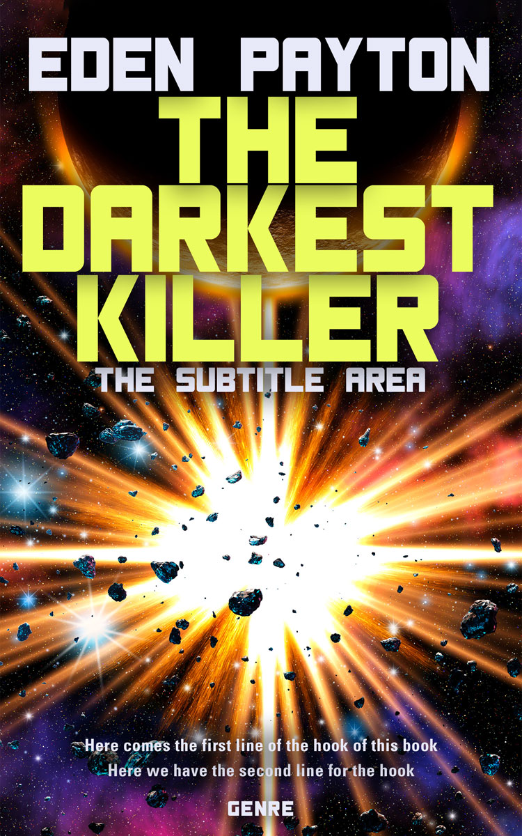 2D view of Rob Roy #12394 - Premade Science Fiction Book Cover