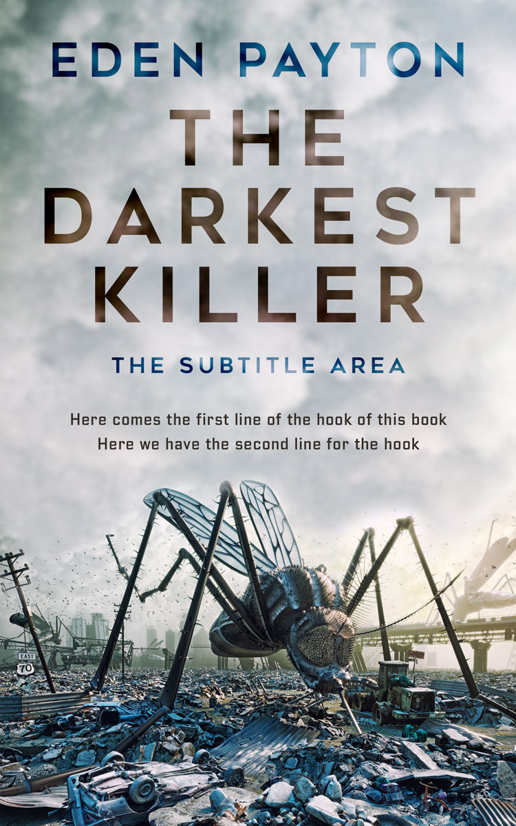 2D view of Iron #12400 - Premade Apocalyptica Book Cover