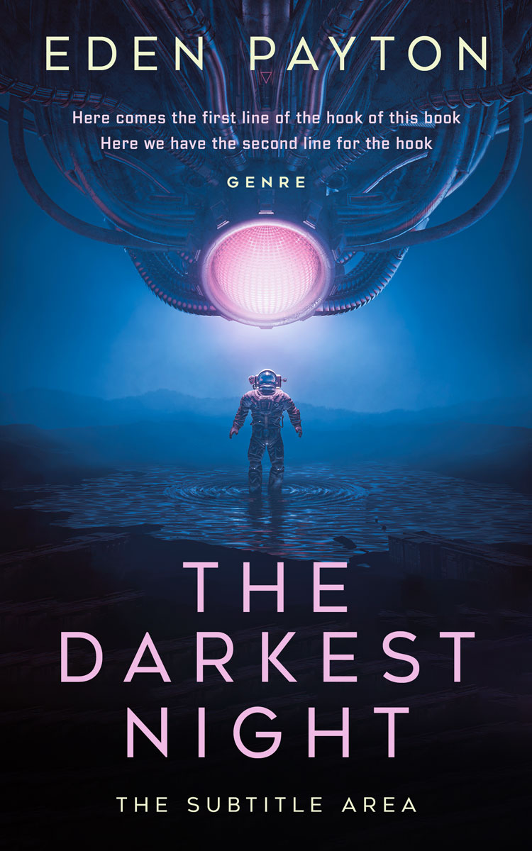 2D view of Big Stone #12404 - Premade Science Fiction Book Cover