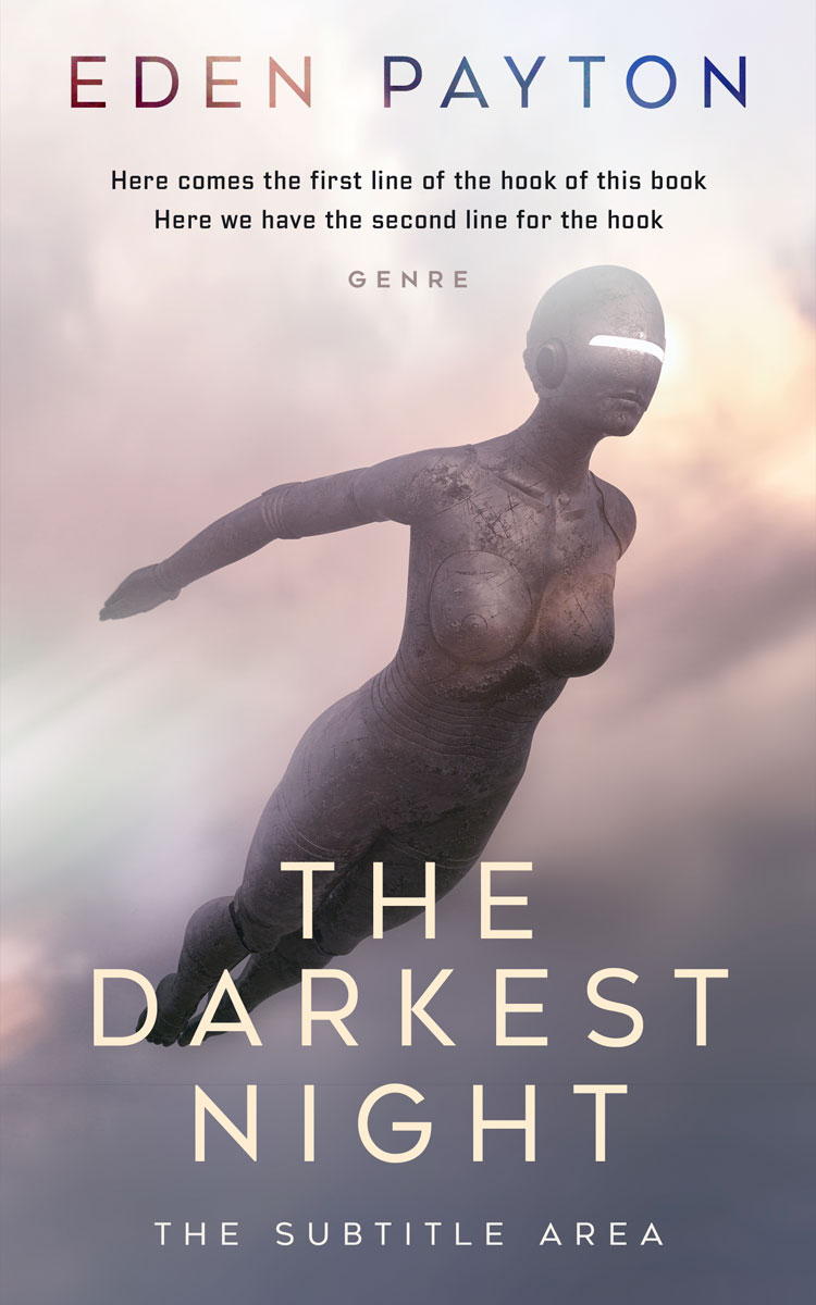 2D view of Swiss Coffee #12406 - Premade Science Fiction Book Cover