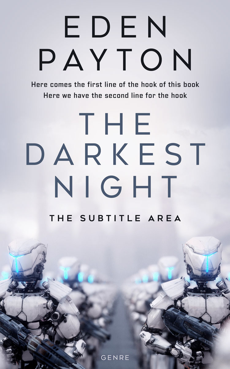 2D view of Mischka #12408 - Premade Apocalyptica Book Cover