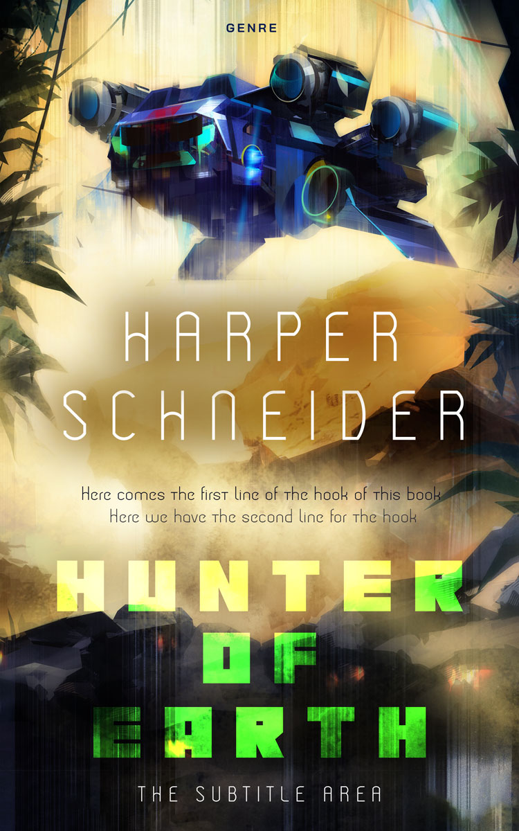 2D view of Premade Science Fiction Book Cover - Sorrell Brown