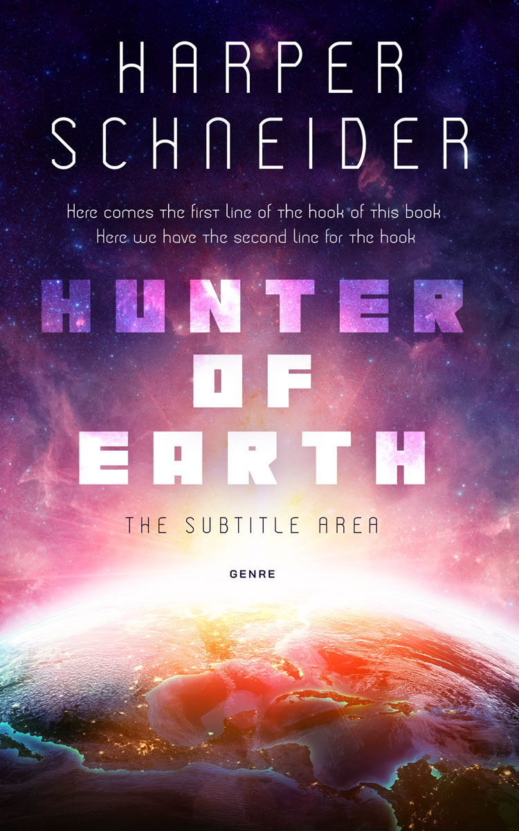 2D view of Shilo #12432 - Premade Science Fiction Book Cover