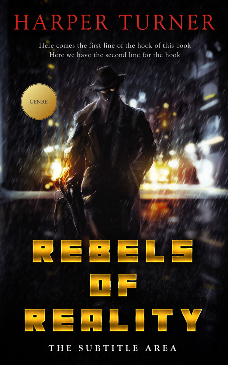 2D view of Sundance #12456 - Premade Mystery & Thriller & Suspense Book Cover