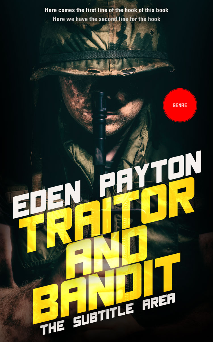 2D view of Confetti #12477 - Premade Historical Book Cover