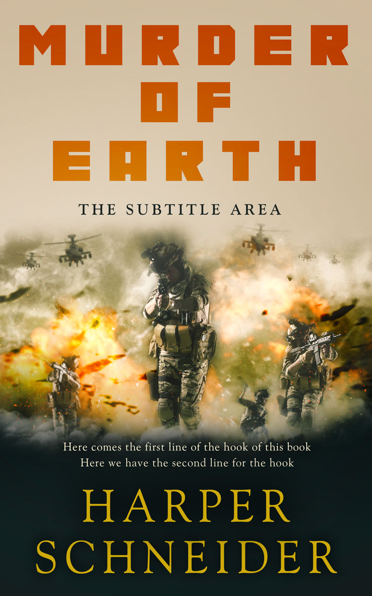 2D view of Heavy Metal #12487 - Premade Romance Book Cover