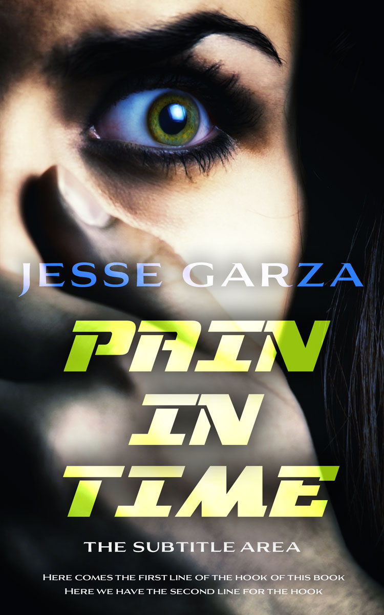 2D view of Grain Brown #12533 - Premade Action & Adventure Book Cover